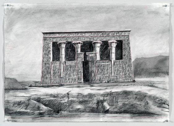 Drawing for The Magic Flute (Small Temple III)